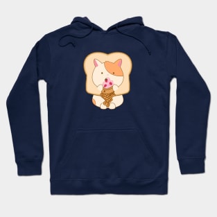 Kitty Eating Ice Cream Taiyaki Hoodie